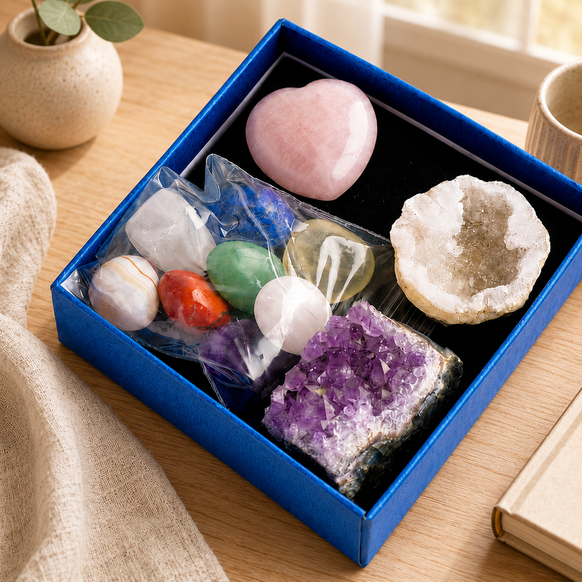Complete Healing Crystal Gift Box Kit – Limited Time Only $12.99