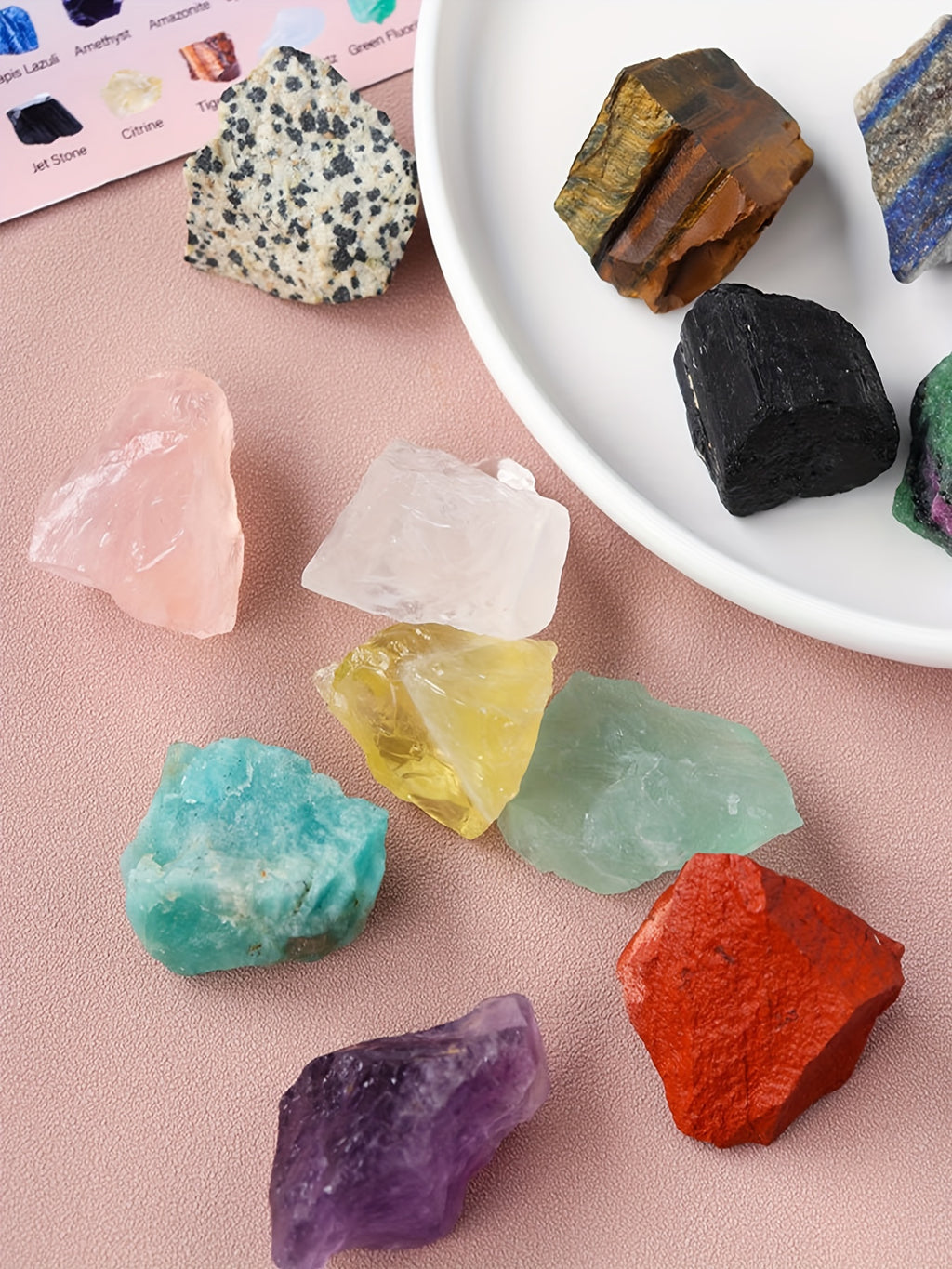 7pcs Random Raw Crystal Set