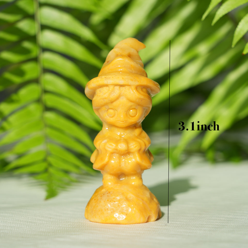 Mixed Witch Carving