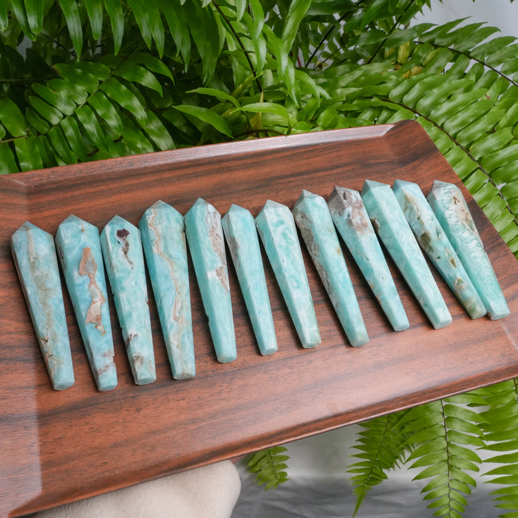 Hemimorphite Wand
