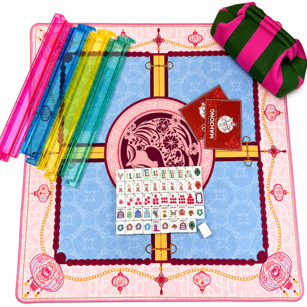 Blush Equestrian Complete Mahjong Set