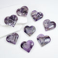 Dream Amethyst Heart Palm Stone