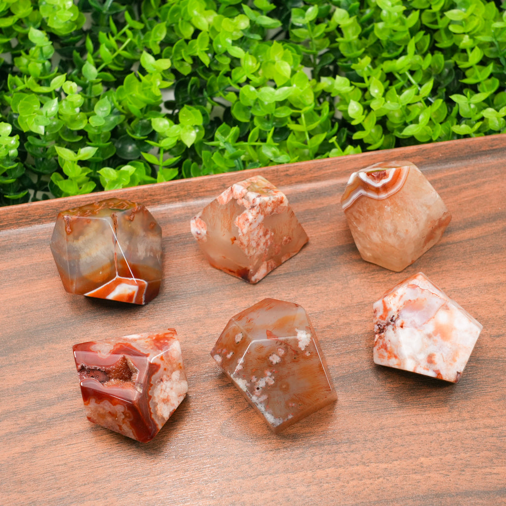 Sardonyx Freeform – 100% Undyed Crystal for Healing & Home Decor