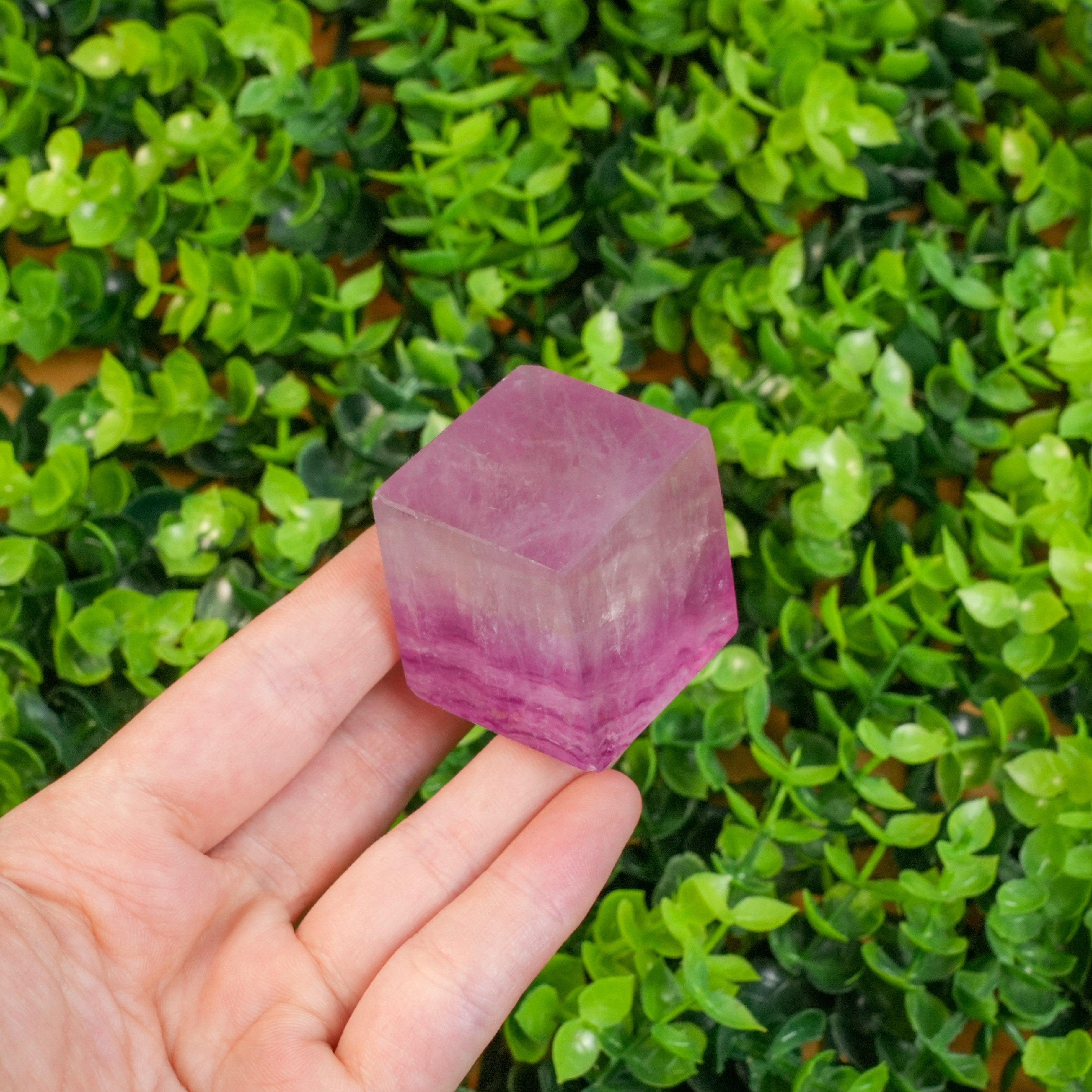Rinbow Fluorite Crystal Cube | Healing Fluorite Stone for Mental Clarity & Energy Balance