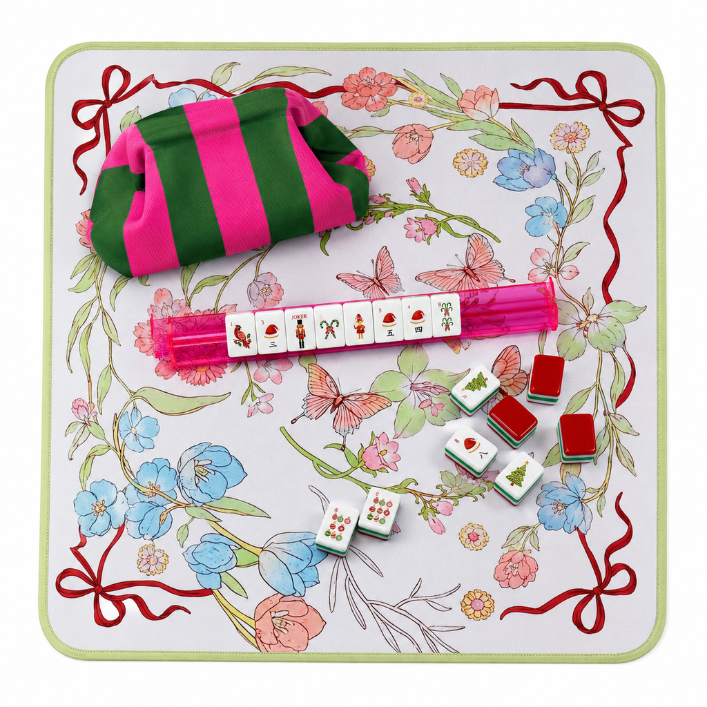 Festive Bloom Mahjong Set