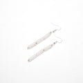 Custom Clear Quartz Earrings