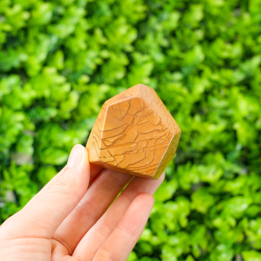 Premium Picture Jasper Free Form Stone – Natural Landscape Jasper Crystal Sculpture for Display & Collectors