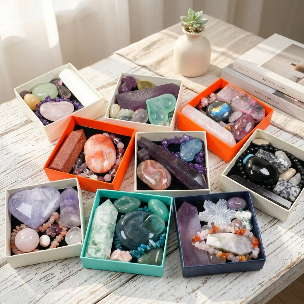 Mystery Crystal Matching Box