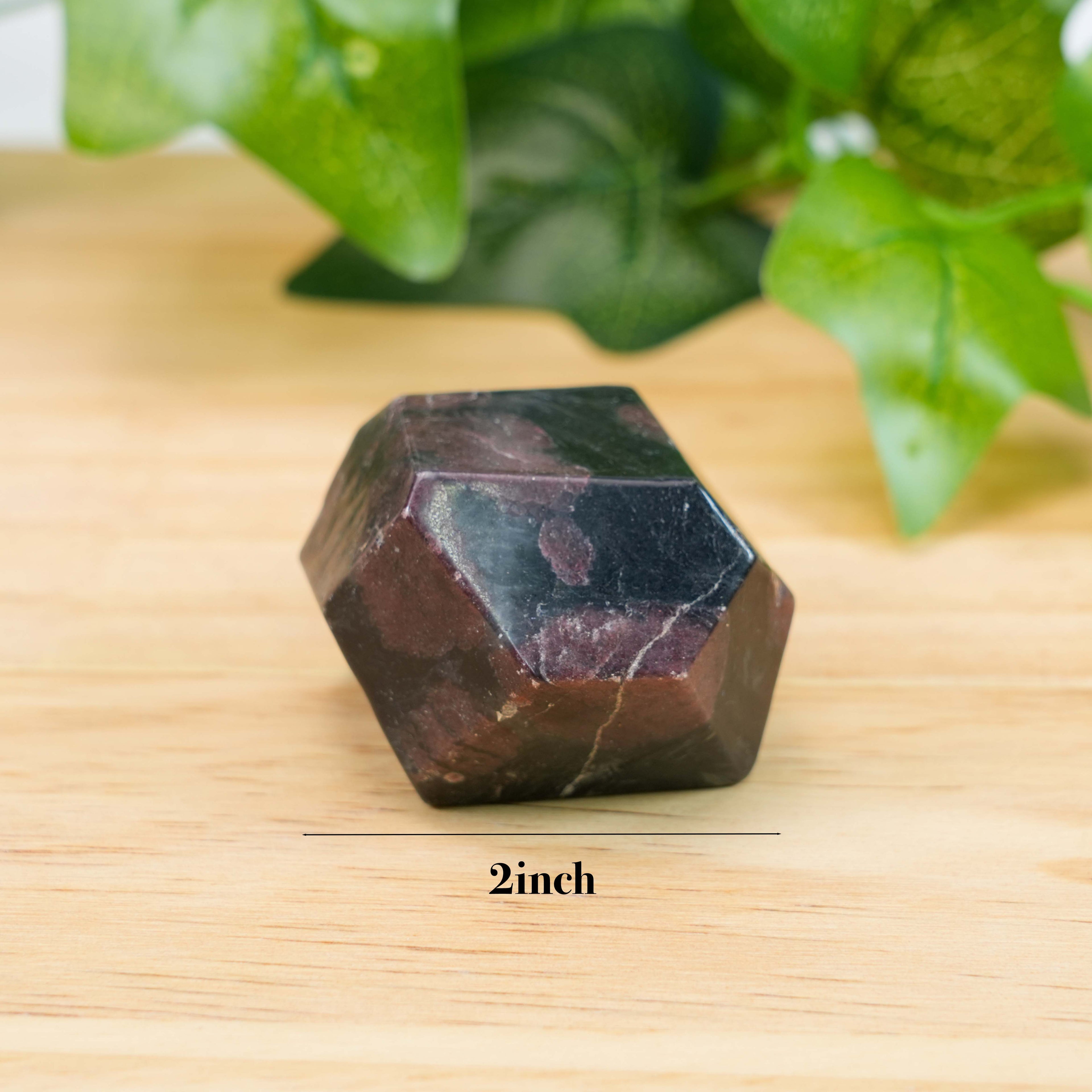 Natural Garnet Freeform Sculpture Polished Deep Red Crystal for Passion & Grounded Strength