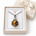 Adjustable Crystal Cage Necklace
