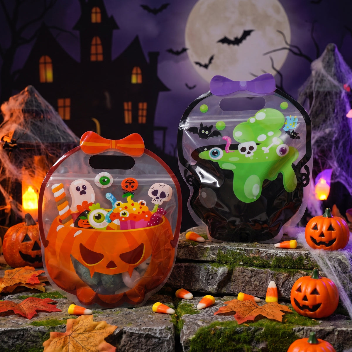 Halloween Crystal Treat Bag