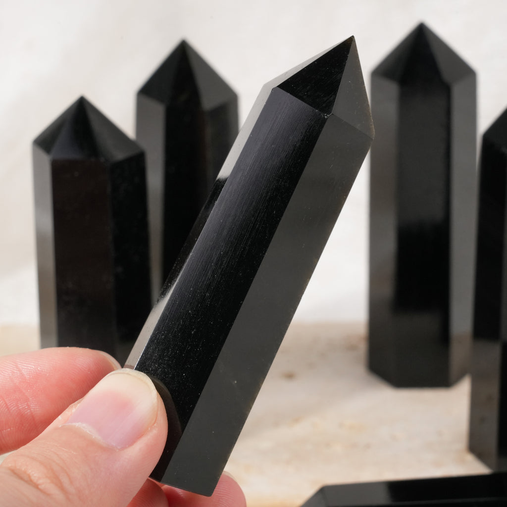 Black Obsidian Point