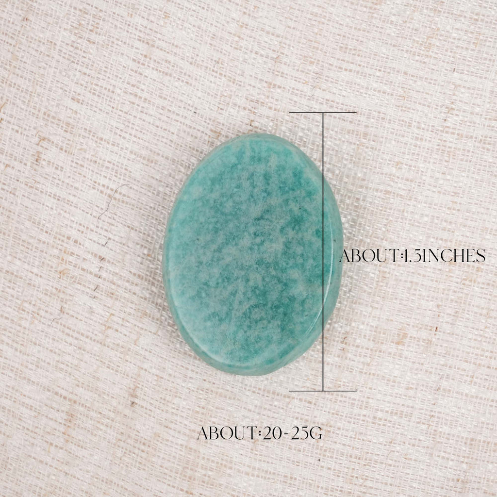 Amazonite Palm Stone
