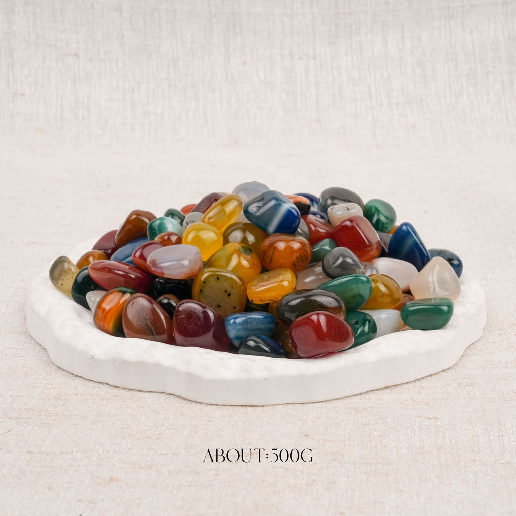 Rainbow Agate Tumbled Stone