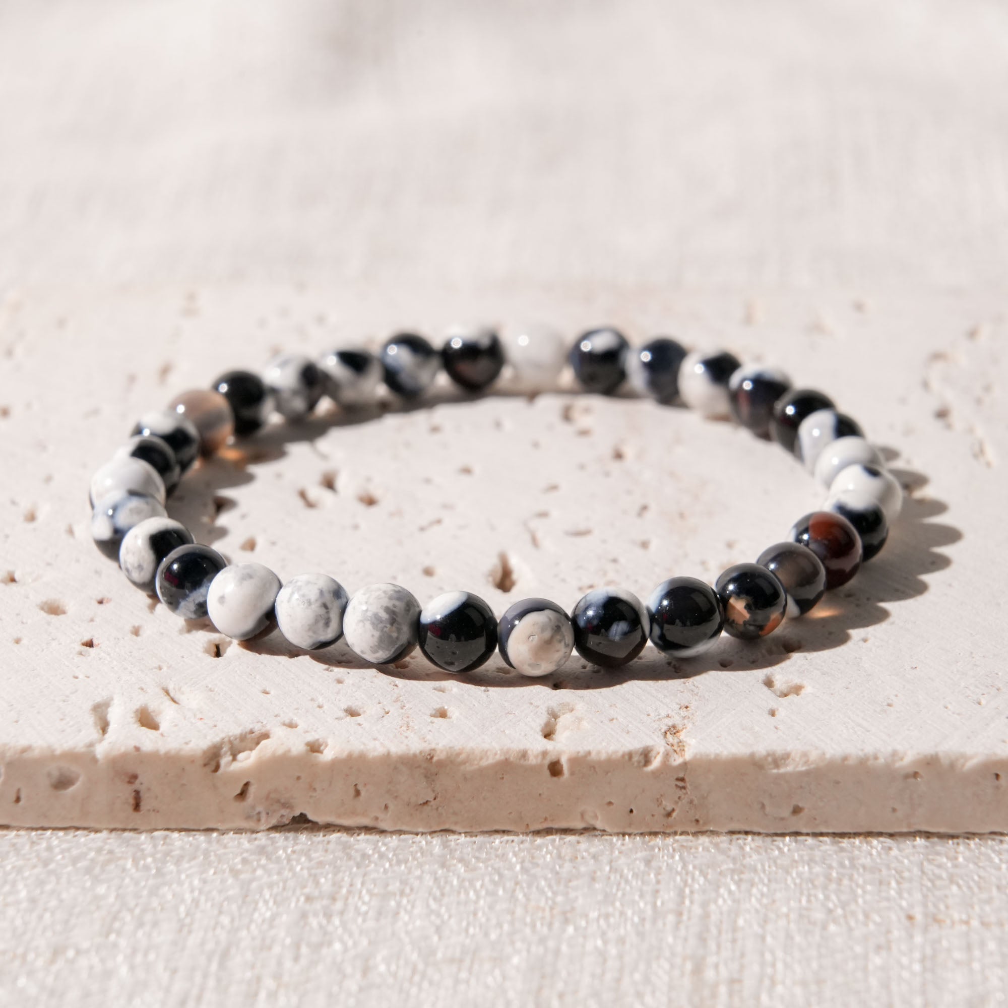Orca Agate Bracelet