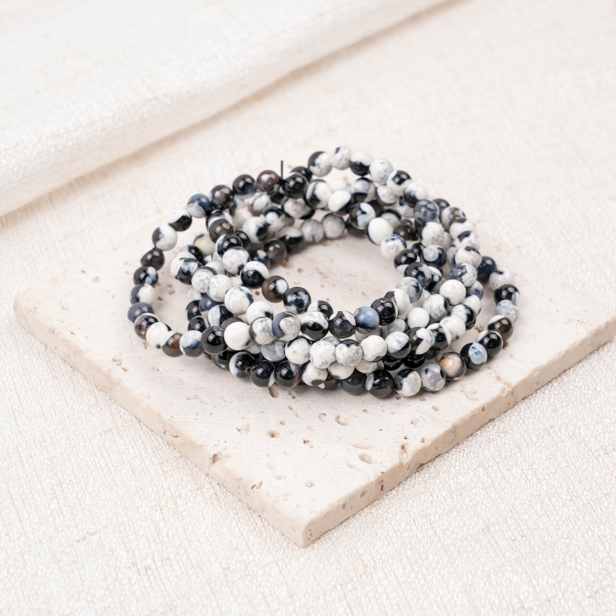 Orca Agate Bracelet