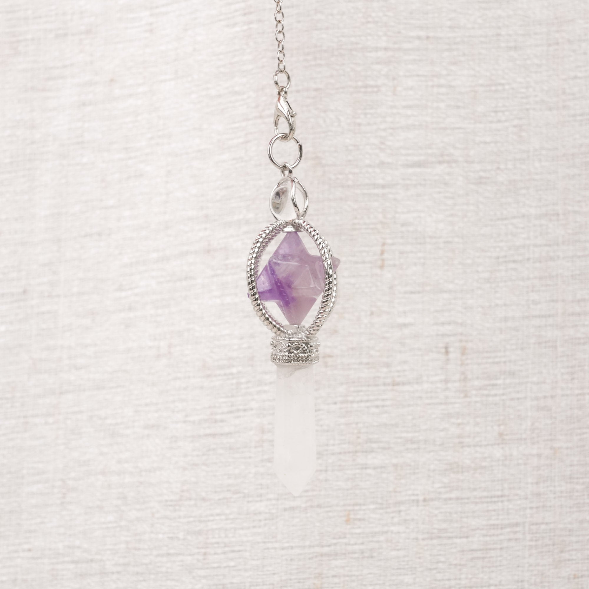 Crystal Merkaba Pendulum
