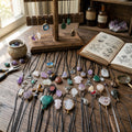 Lucky Jewelry Scoop Game – Mystery Blind Bags with Crystal Necklaces, Bracelets & Rings – Get Extra Bag When You Win a Ring