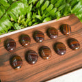 Lron Tiger Eye Stone  Palmstone
