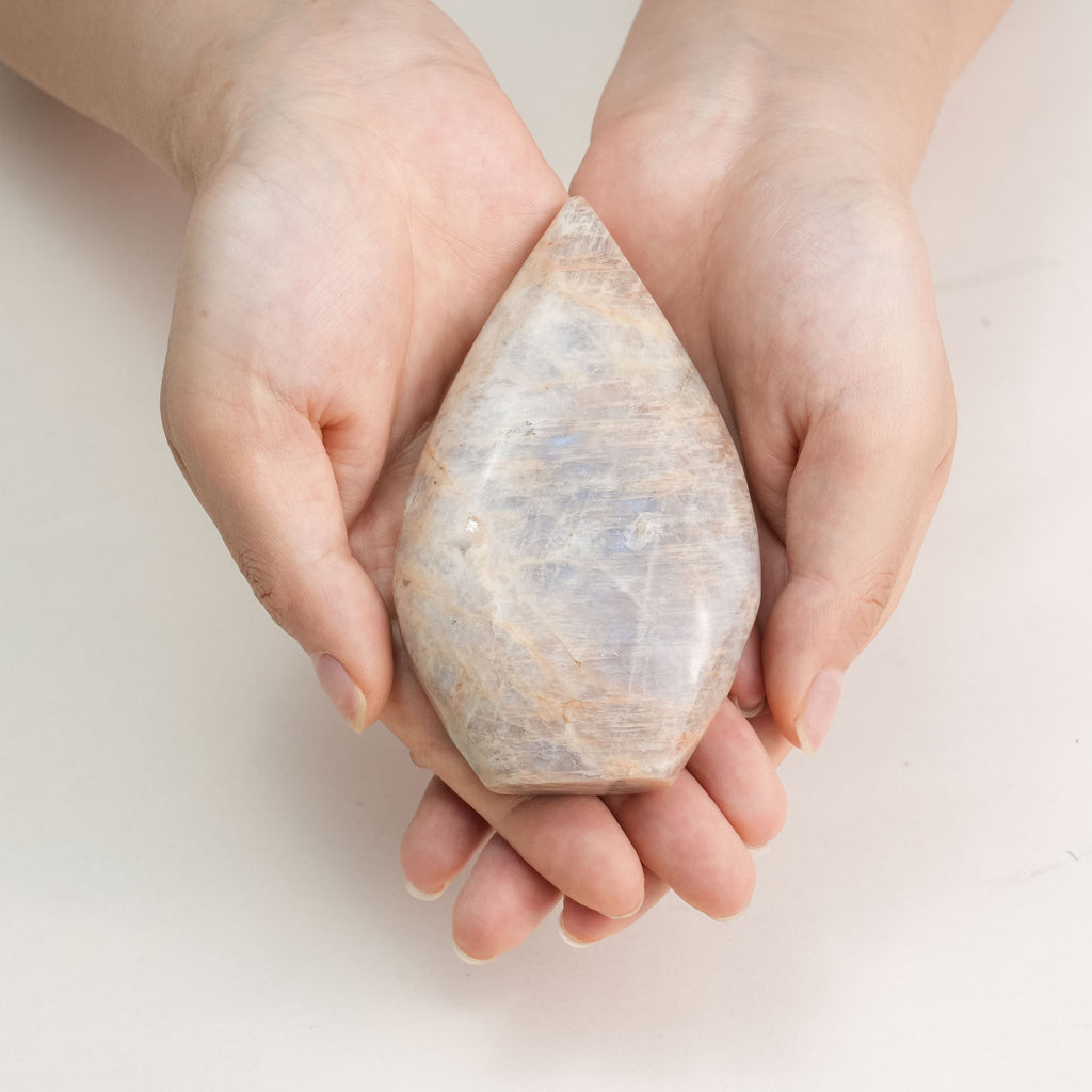 Vibrant Orange Crystal for Positive Energy Flow