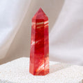 Detailed view of Red Smelting Quartz Point