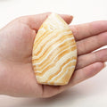 Yellow Calcite Crystal for Emotional Stability and Calm